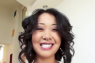Glamcore asian deepthroating stiff dick