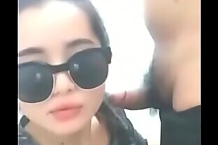 Chinese Amateur JingEr - Fucked in Public Bathroom