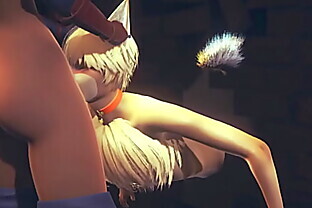 Furry Yaoi Hentai - Young Fox suck two futanari dick until they cum in his mouth - Sissy crossdress Japanese Asian Manga Anime Film  Game Porn Gay