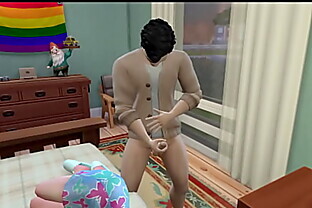 Pervertido se Masturba viendo dormir a su Crush y se lleva una Sorpersa