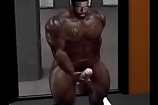 huge bull clinton mcdonald trains asian 18 yr old