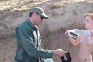 Real cop fucks teen and fake taxi police r. Border Hopping