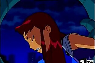 Raven and Starfire fucked by Tentacles full