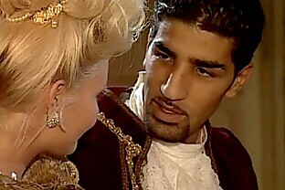 Hot noblewoman of XVII century fucked in musketeers parody