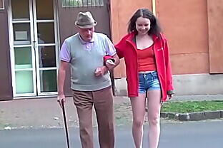 happy day for grandpa small dick