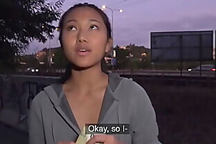 public sex with a tiny asian girl