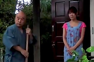 japanese Teen fucks old man 1 38 min