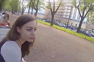 Russian girl picked up for spycam drill