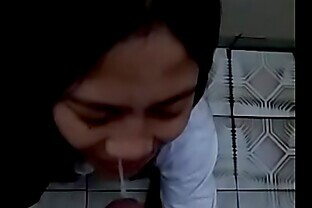 Crot di muka pacarnya temen enak banget wkwk FULL: