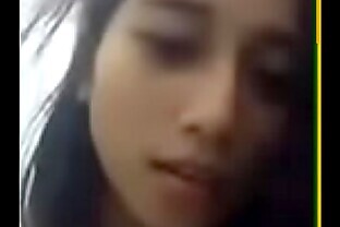 Asian teen masturbating and squirting