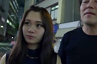 Naughty japanese Aiko does a threesome with his boyfriend