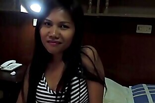 Trike Patrol - Cute Filipina MILF gets fucked by big white cock