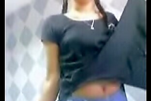 Desi Girl strips her dresses in bathroom (new)