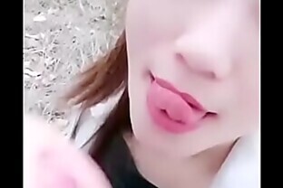 Chinese Cam Girl LiuTing - Outdoor Sex 02