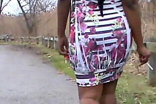 Smoking White & Pink Dress - NilouAchtland